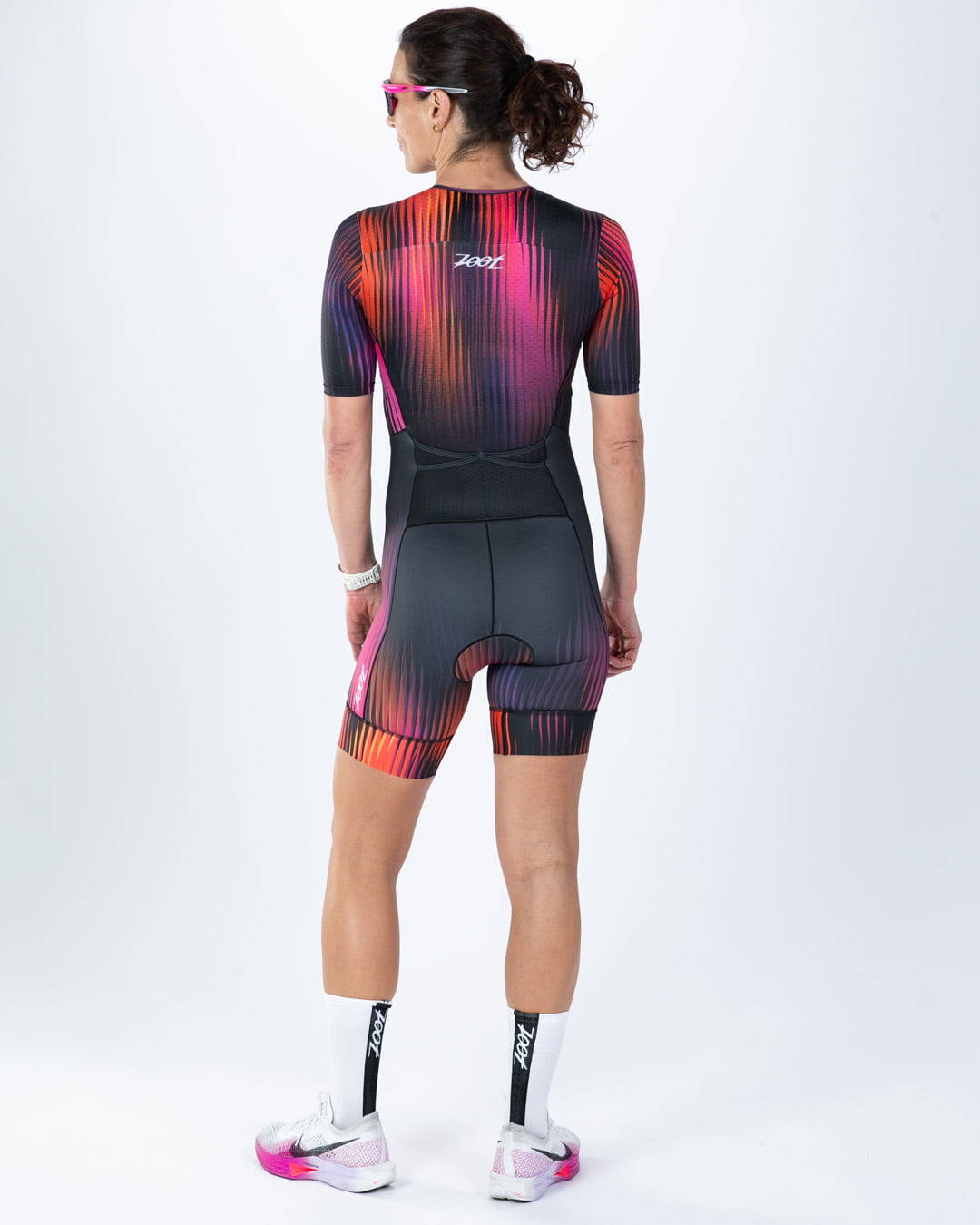 Zoot Sports TRI AERO RACESUITS Women's Ltd Tri Aero Fz Racesuit - Afterglow