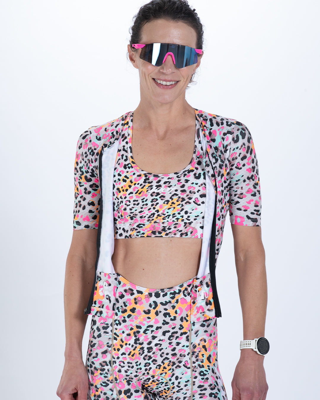 Zoot Sports TRI AERO RACESUITS Women's Ltd Tri Aero Fz Racesuit - Fierce