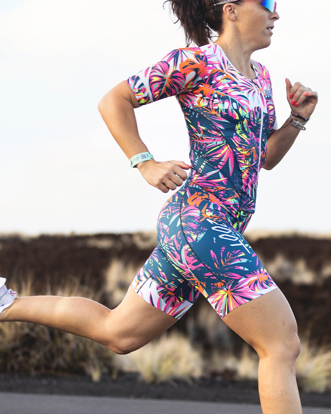 Zoot Sports TRI AERO RACESUITS Women's Ltd Tri Aero Fz Racesuit - Island Original