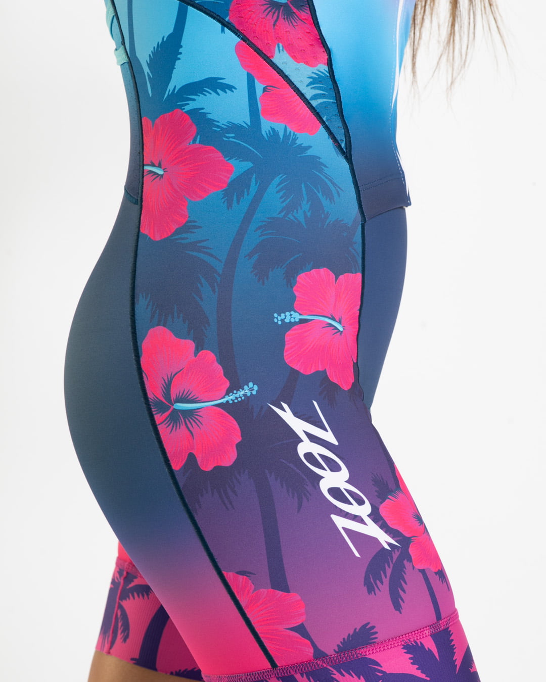 Zoot Sports TRI AERO RACESUITS Women's Ltd Tri Aero Fz Racesuit - Paradise