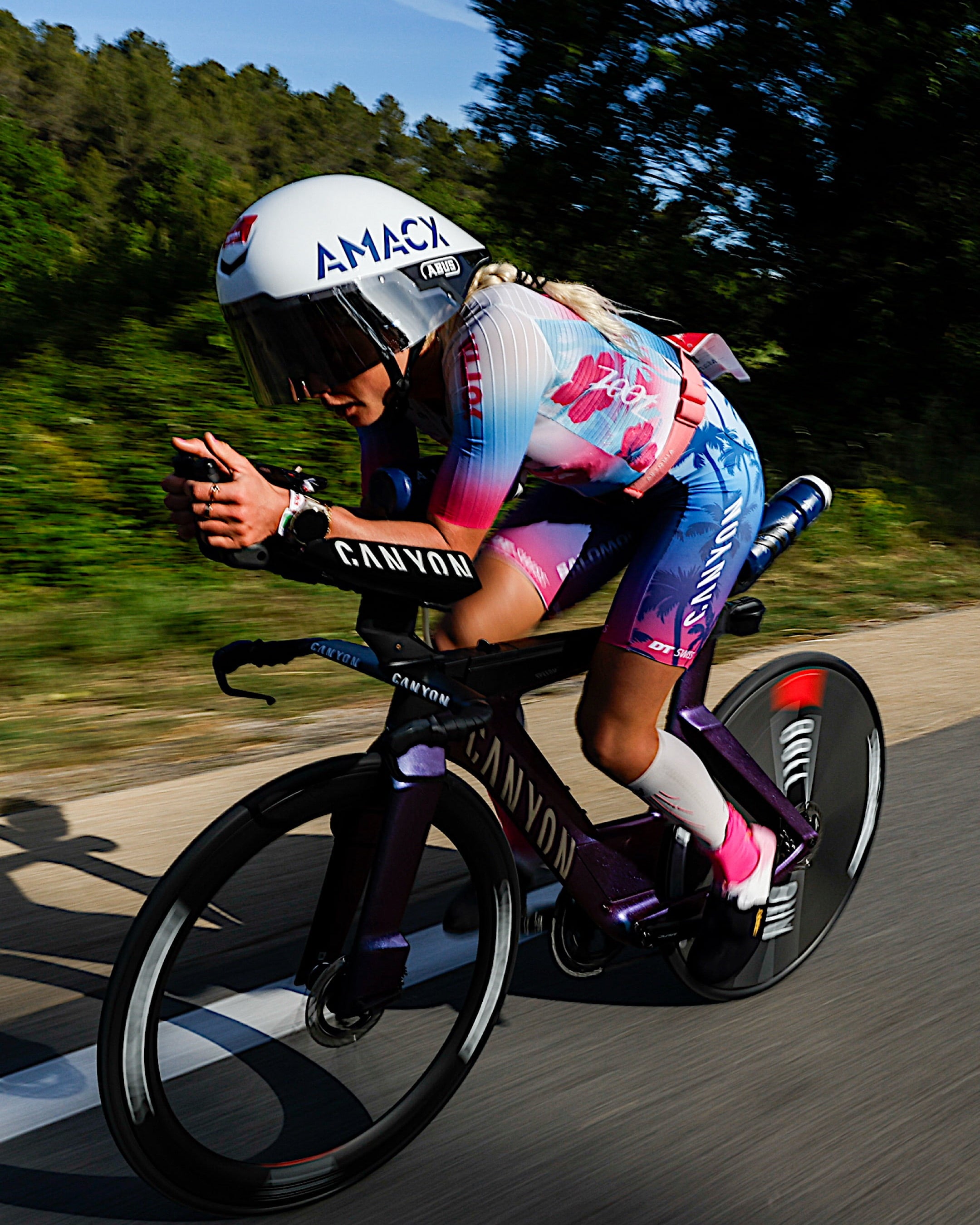 Zoot Sports TRI AERO RACESUITS Women's Ultra Tri P1x Racesuit - Paradise