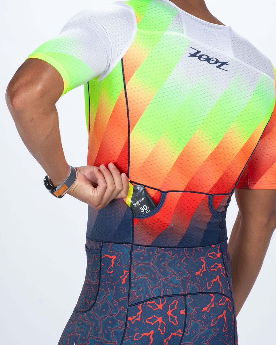 Zoot Sports TRI RACESUITS Men's Ltd Tri Aero Fz Racesuit - Costa Del Sol