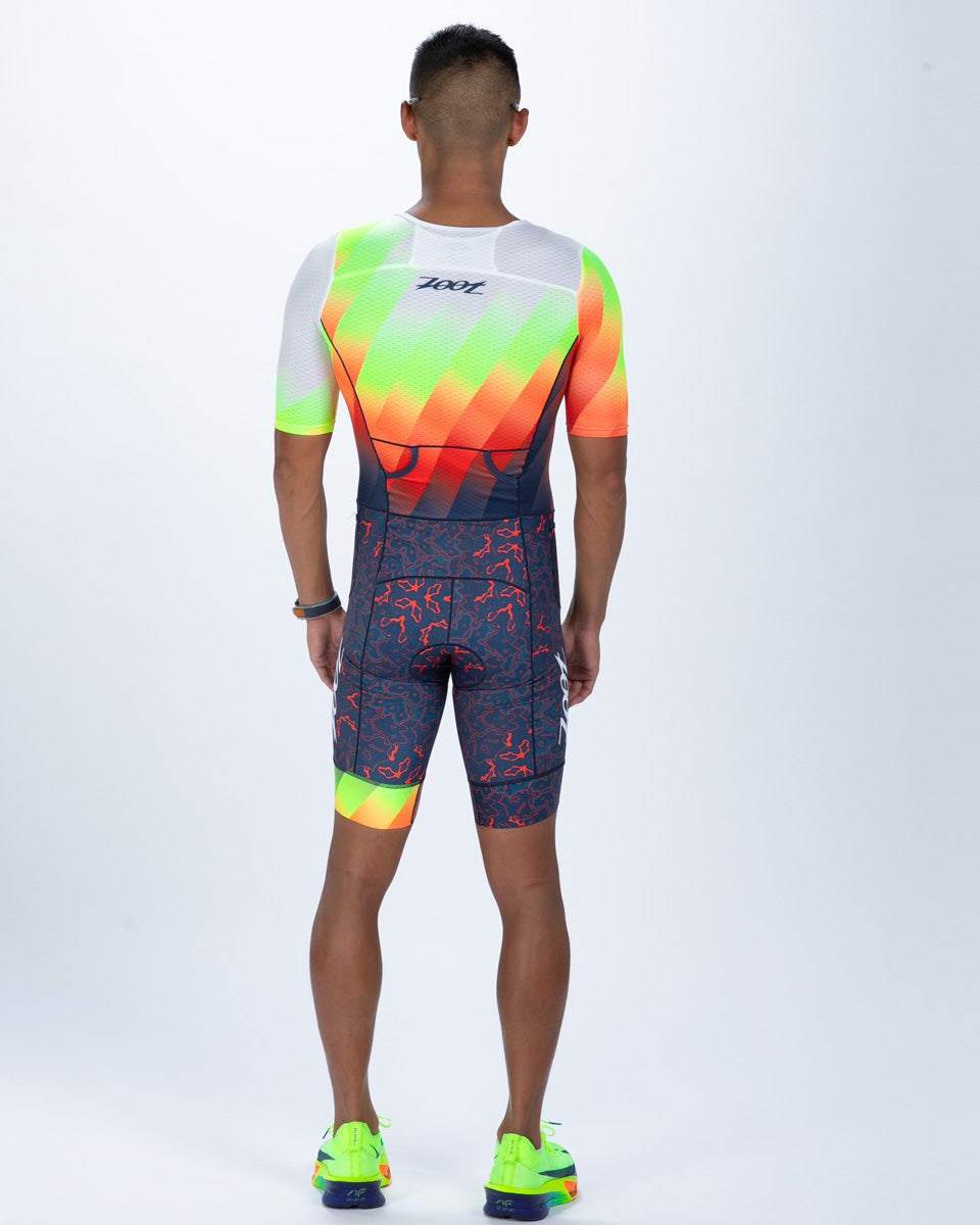 Zoot Sports TRI RACESUITS Men's Ltd Tri Aero Fz Racesuit - Costa Del Sol
