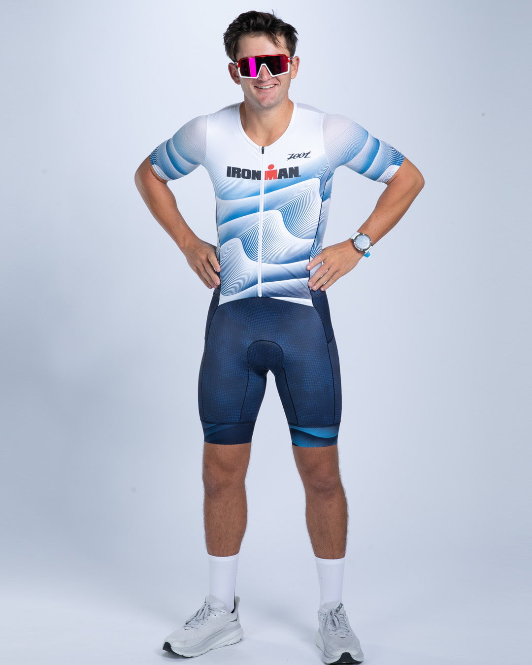 Zoot Sports TRI RACESUITS Men's Ltd Tri Aero Fz Racesuit - IM Stratos