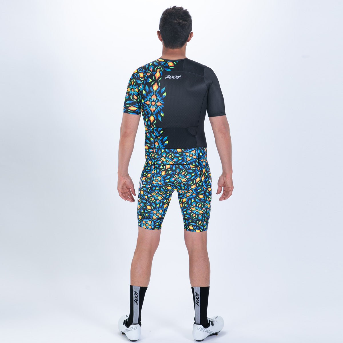 Zoot Sports TRI RACESUITS Men's Ltd Tri Aero Fz Racesuit - Kaleidoscope