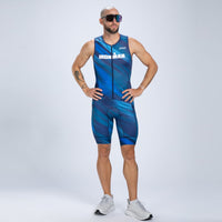 Zoot Sports TRI RACESUITS Men's Ltd Tri Aero Slvs Fz Racesuit - IM Heat