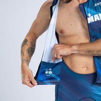 Zoot Sports TRI RACESUITS Men's Ltd Tri Aero Slvs Fz Racesuit - IM Heat