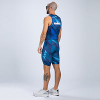Zoot Sports TRI RACESUITS Men's Ltd Tri Aero Slvs Fz Racesuit - IM Heat