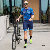 Zoot Sports TRI RACESUITS Men's Ultra Tri P1 Racesuit - IM Heat