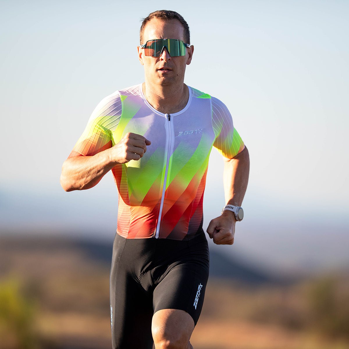 Zoot Sports TRI RACESUITS Men's Ultra Tri P1x Racesuit - Costa Del Sol