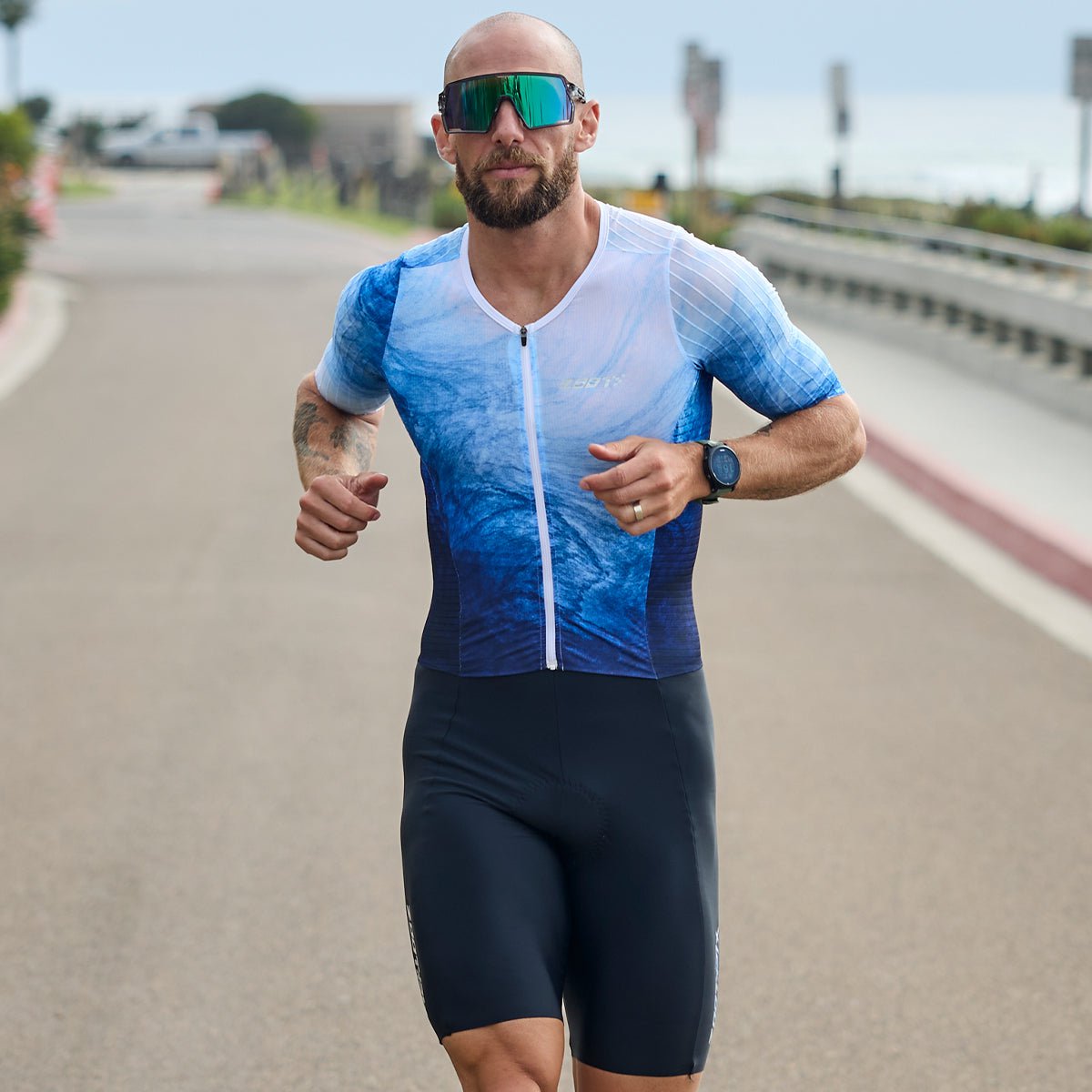 Zoot Sports TRI RACESUITS Men's Ultra Tri P1x Racesuit - La Plage