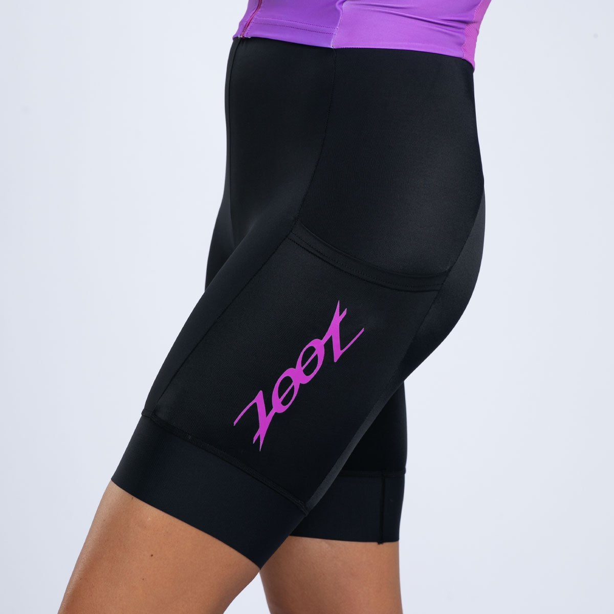 Zoot Sports TRI RACESUITS Women's Core Tri Aero Fz Racesuit - Deep Purple