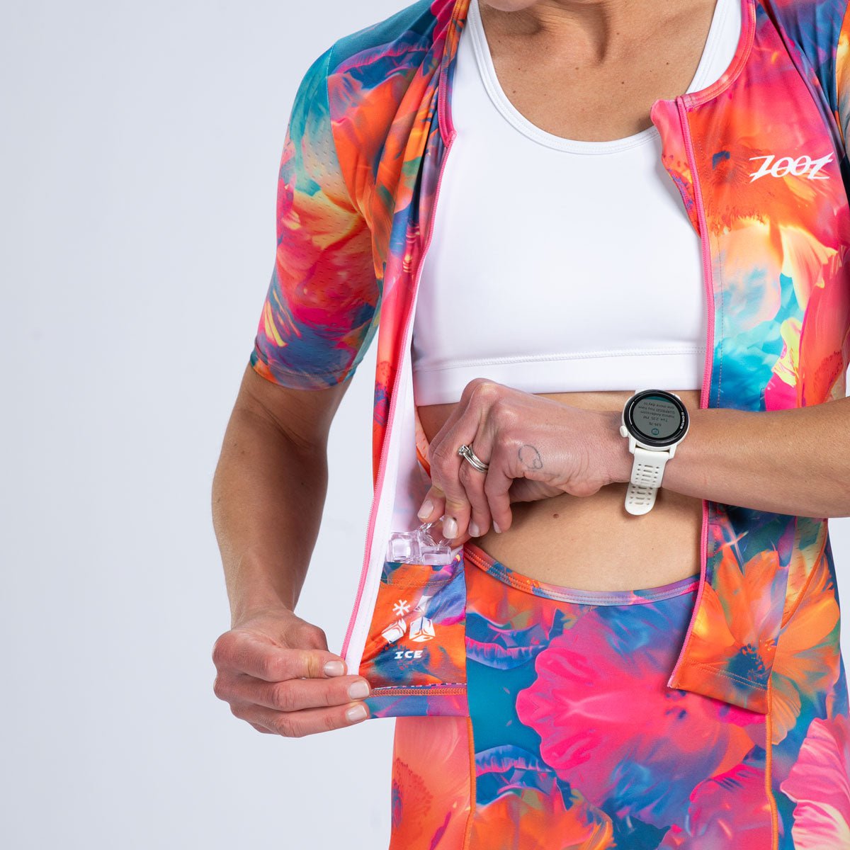 Zoot Sports TRI RACESUITS Women's Ltd Tri Aero Fz Racesuit -Bella