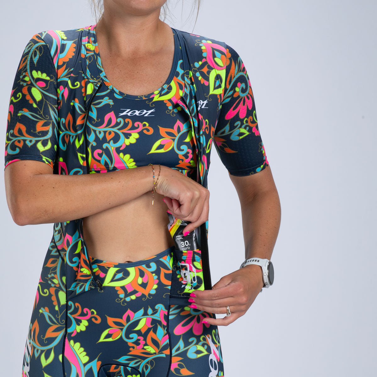 Zoot Sports TRI RACESUITS Women's Ltd Tri Aero Fz Racesuit - Brave