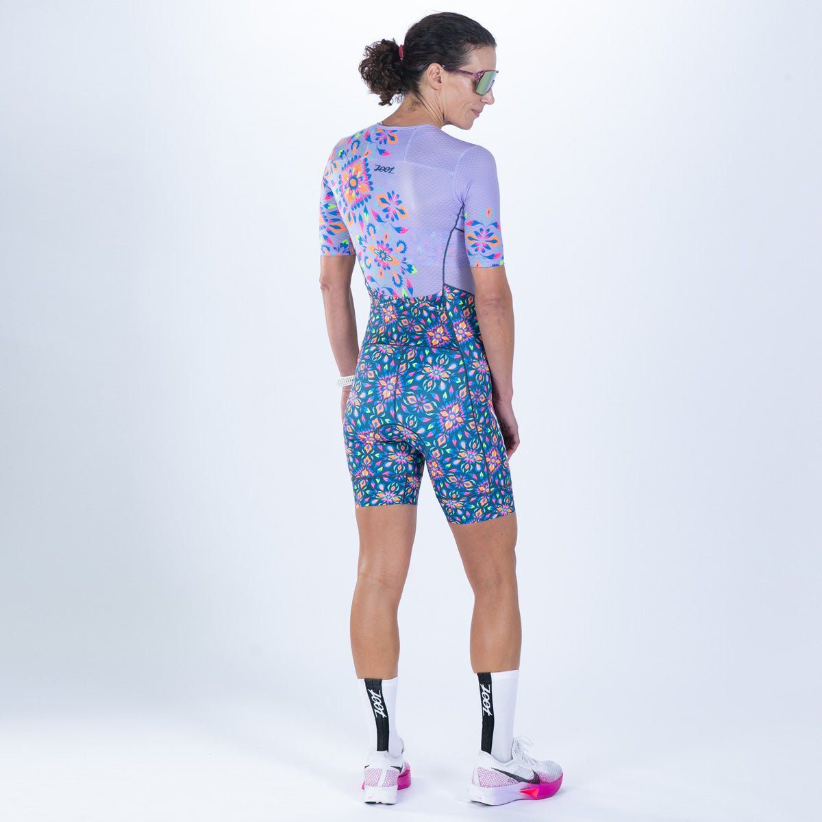 Zoot Sports TRI RACESUITS Women's Ltd Tri Aero Fz Racesuit - Kaleidoscope