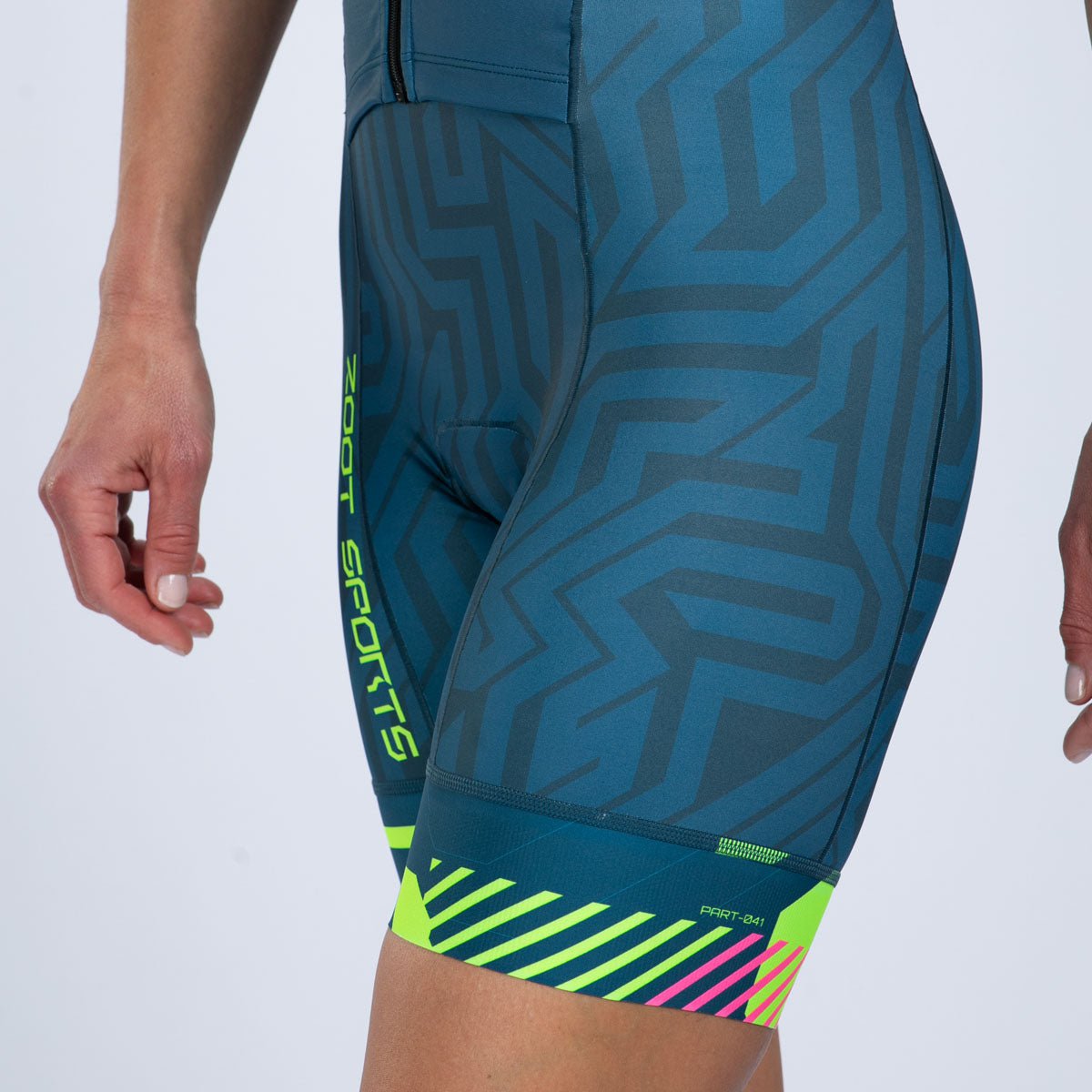 Zoot Sports TRI RACESUITS Women's Ltd Tri Aero Fz Racesuit -Techno