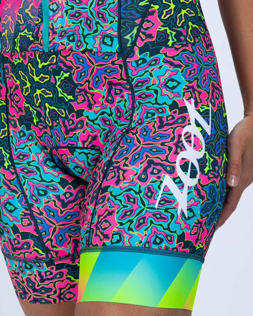 Zoot Sports TRI RACESUITS Women's Ltd Tri Slvs Fz Racesuit - Costa Del Sol