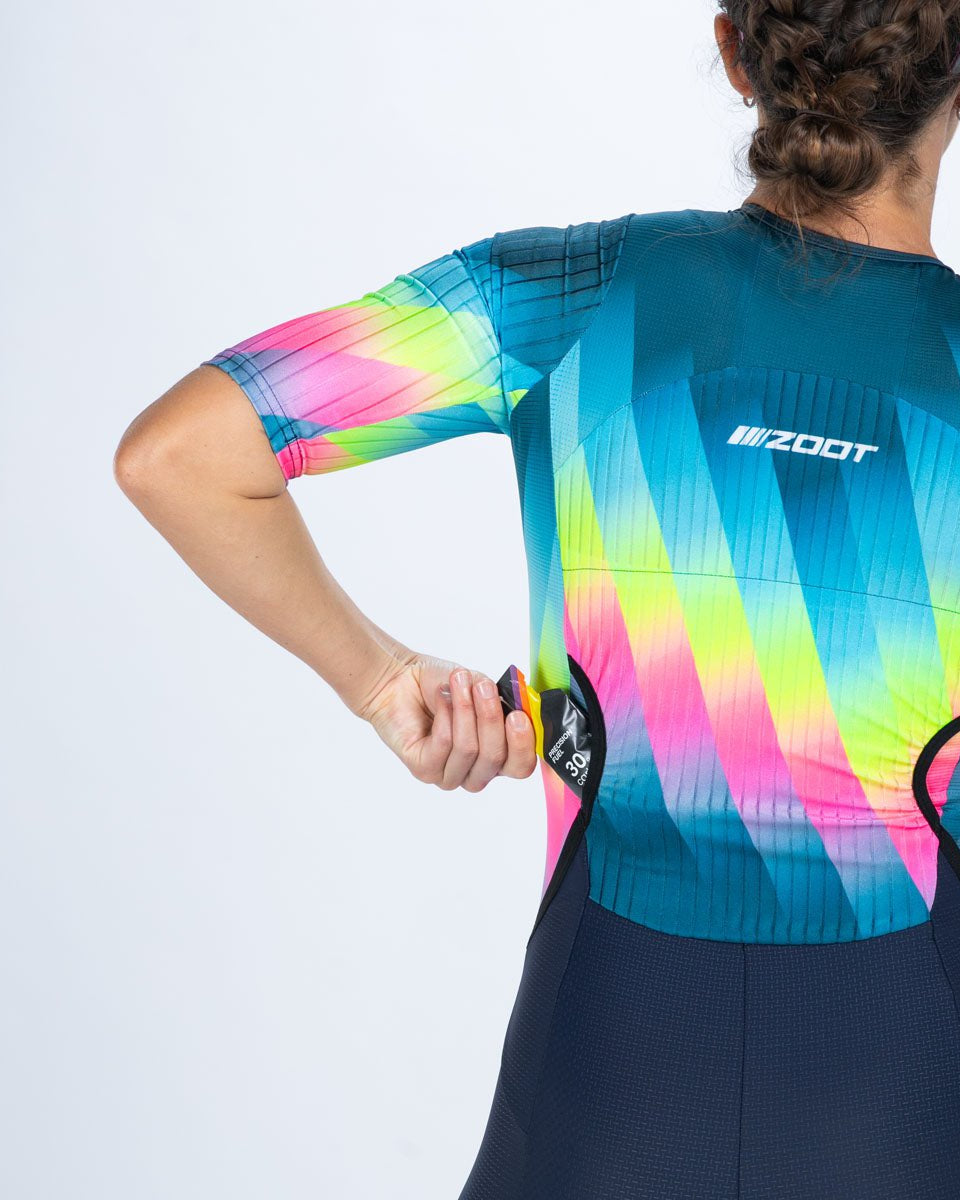 Zoot Sports TRI RACESUITS Women's Ultra Tri P1 Racesuit - Costa Del Sol