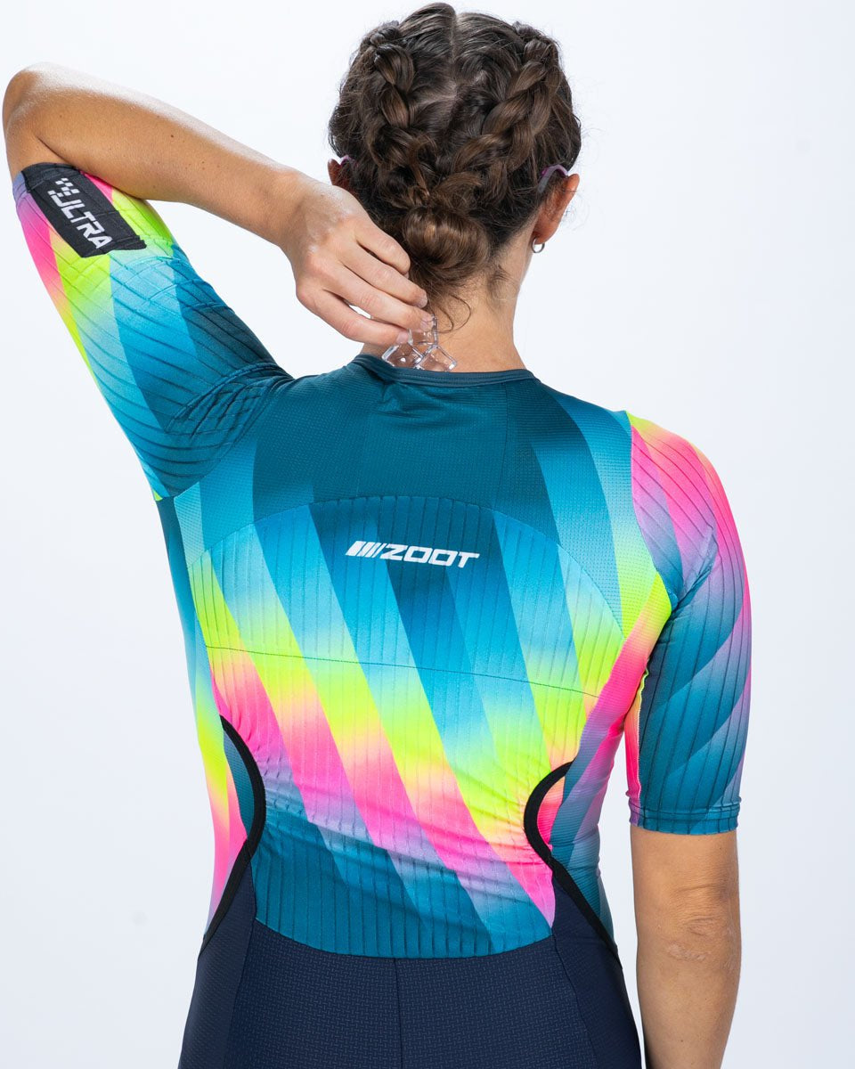 Zoot Sports TRI RACESUITS Women's Ultra Tri P1 Racesuit - Costa Del Sol