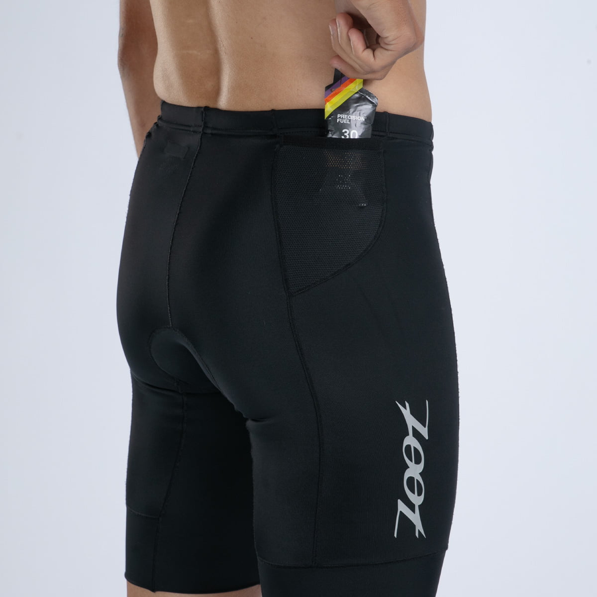 Zoot Sports TRI SHORTS 9" INSEAM Men's Core Tri 9" Fleece Chamois Short - Jet Black