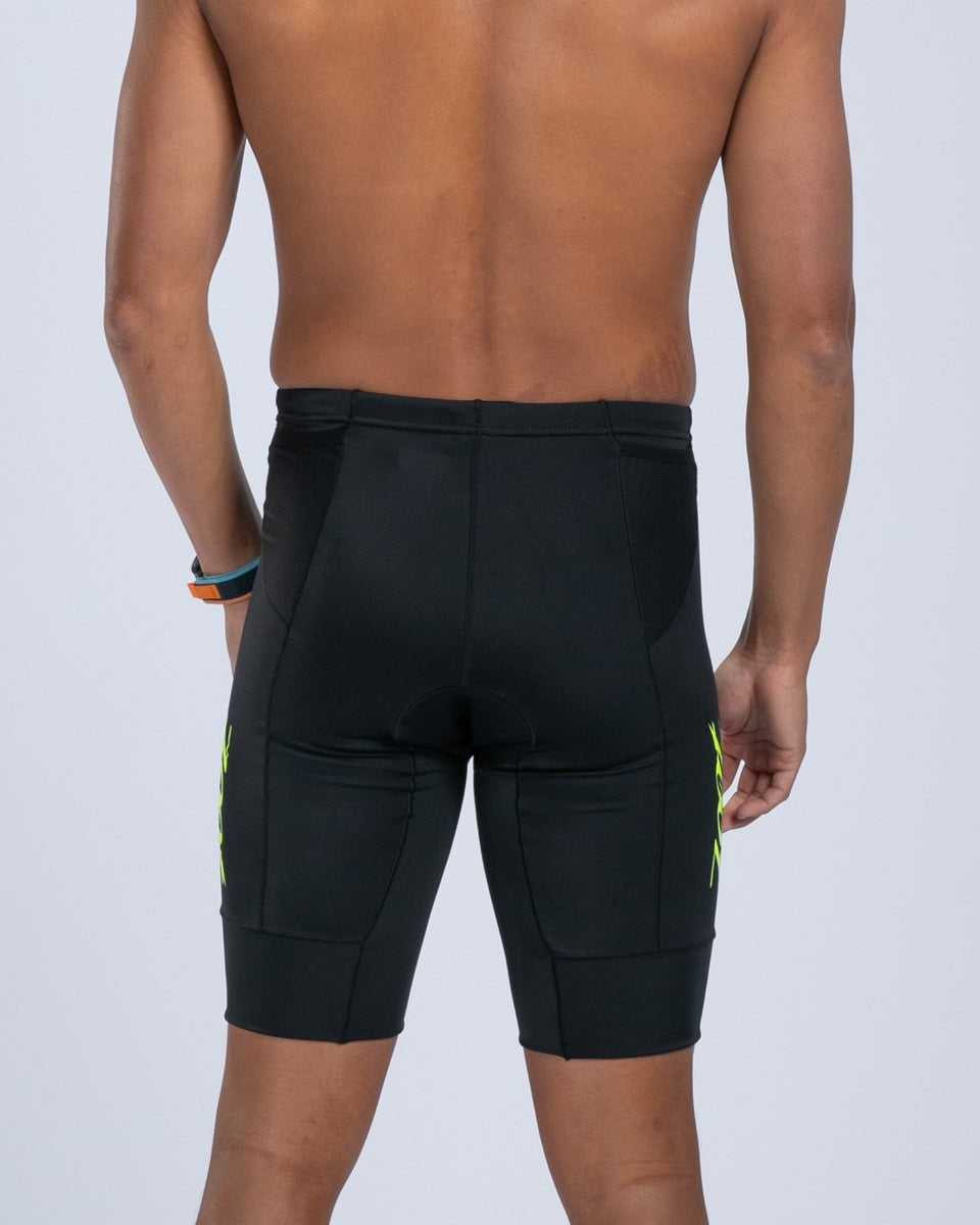 Zoot Sports TRI SHORTS Men's Core Tri 9" Short - Hyper Yellow