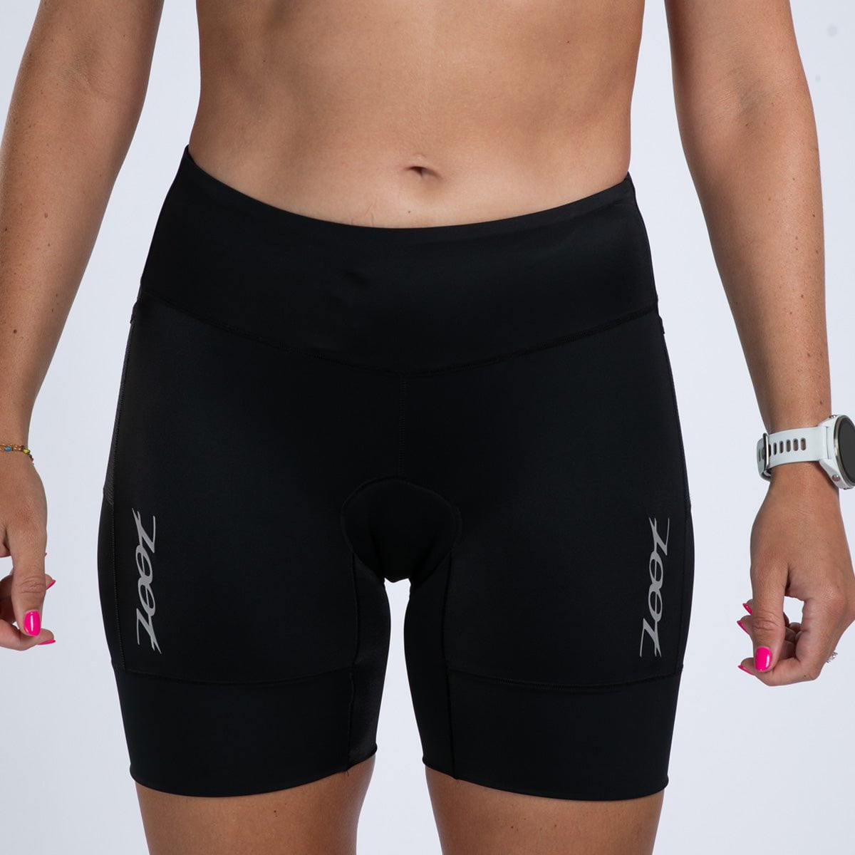Zoot Sports TRI SHORTS Women's Core Tri 6" Short - Jet Black