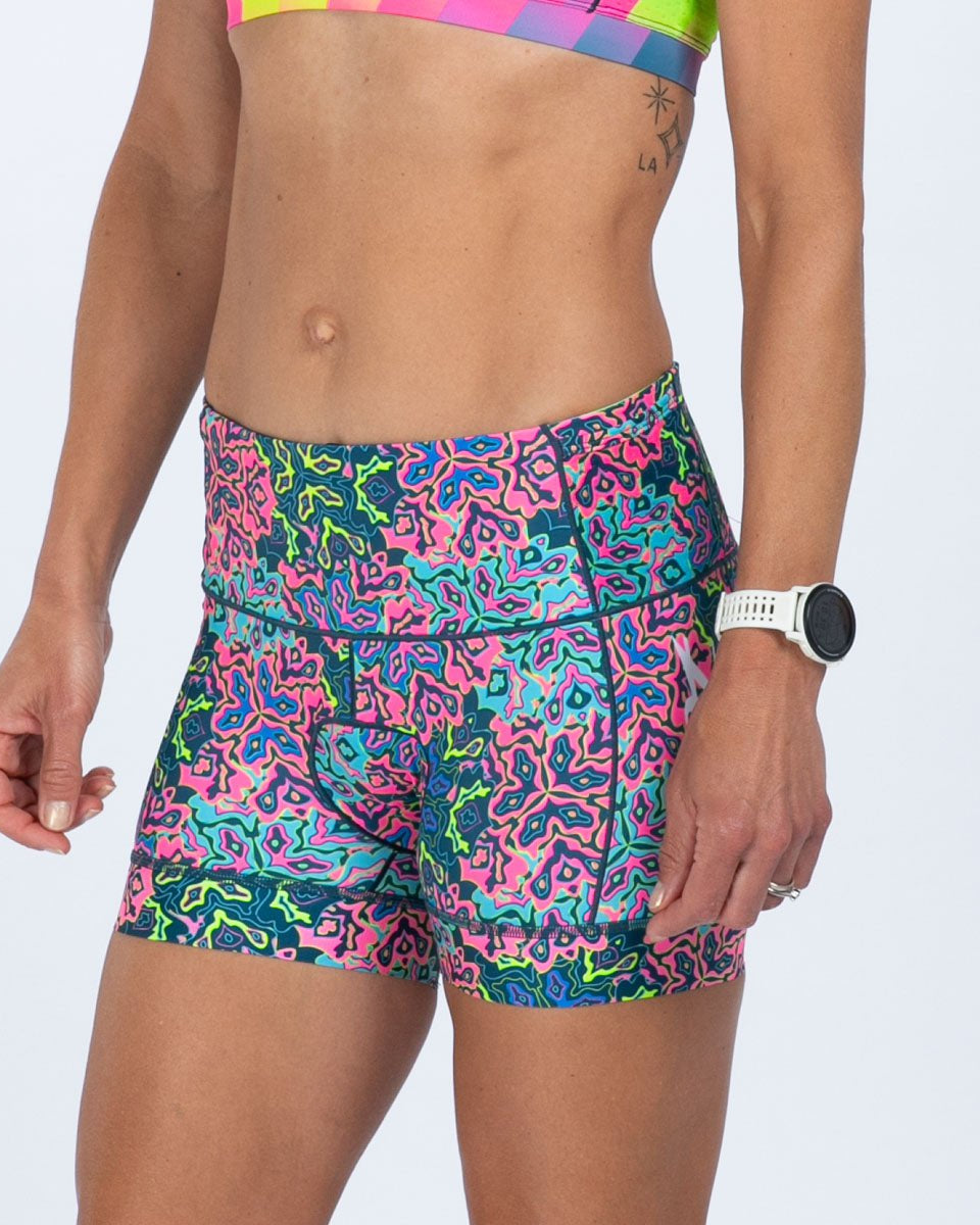 Zoot Sports TRI SHORTS Women's Ltd Tri 4" Short - Costa Del Sol