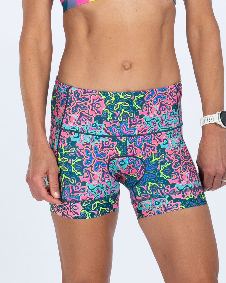 Zoot Sports TRI SHORTS Women's Ltd Tri 4" Short - Costa Del Sol