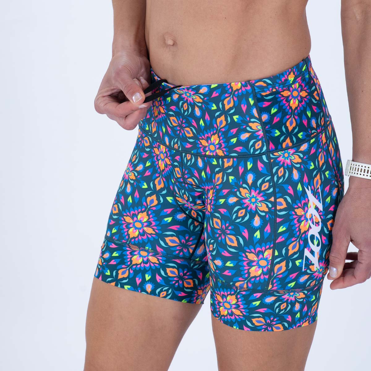 Zoot Sports TRI SHORTS Women's Ltd Tri 6" Short - Kaleidoscope