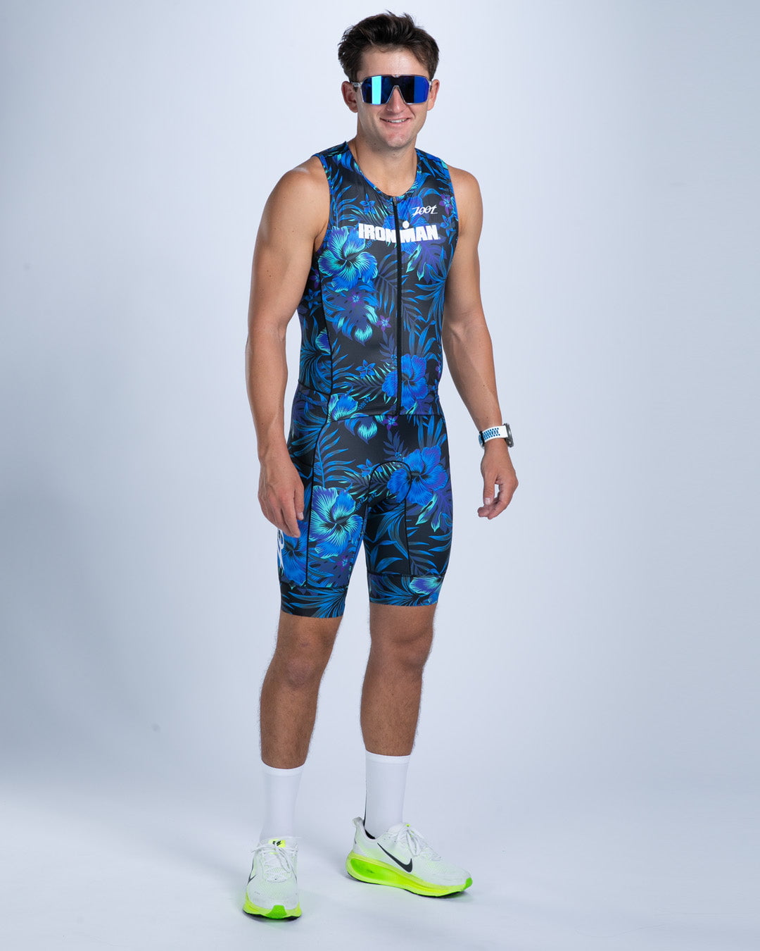 Zoot Sports TRI SLEEVELESS RACESUITS Men's Ltd Tri Slvs Fz Racesuit - IM Energy Lab