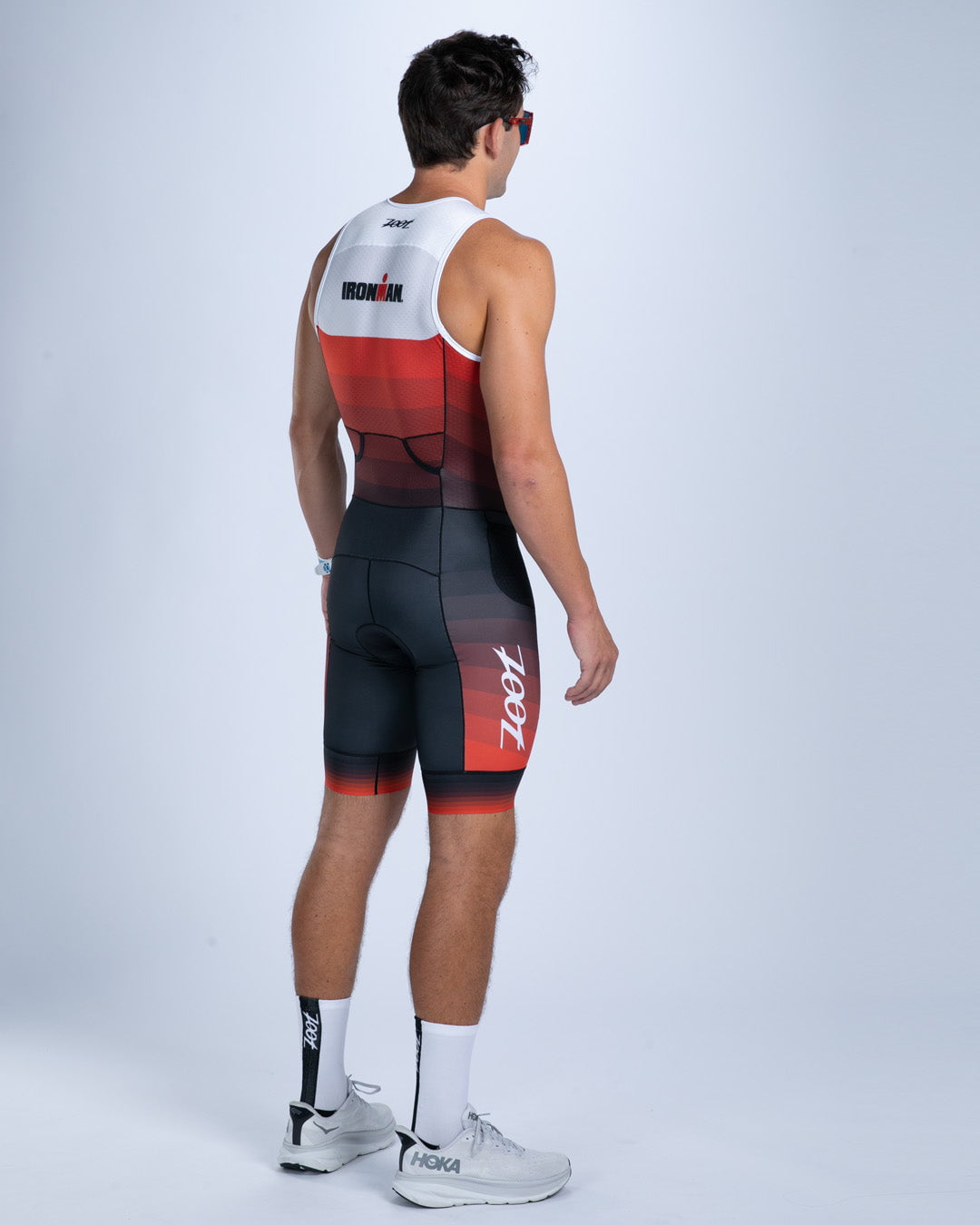 Zoot Sports TRI SLEEVELESS RACESUITS Men's Ltd Tri Slvs Fz Racesuit - IM Velocity
