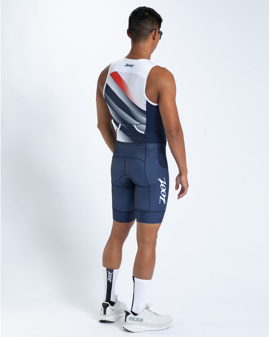 Zoot Sports TRI SLEEVELESS RACESUITS Men's Ltd Tri Slvs Fz Racesuit - Rouler