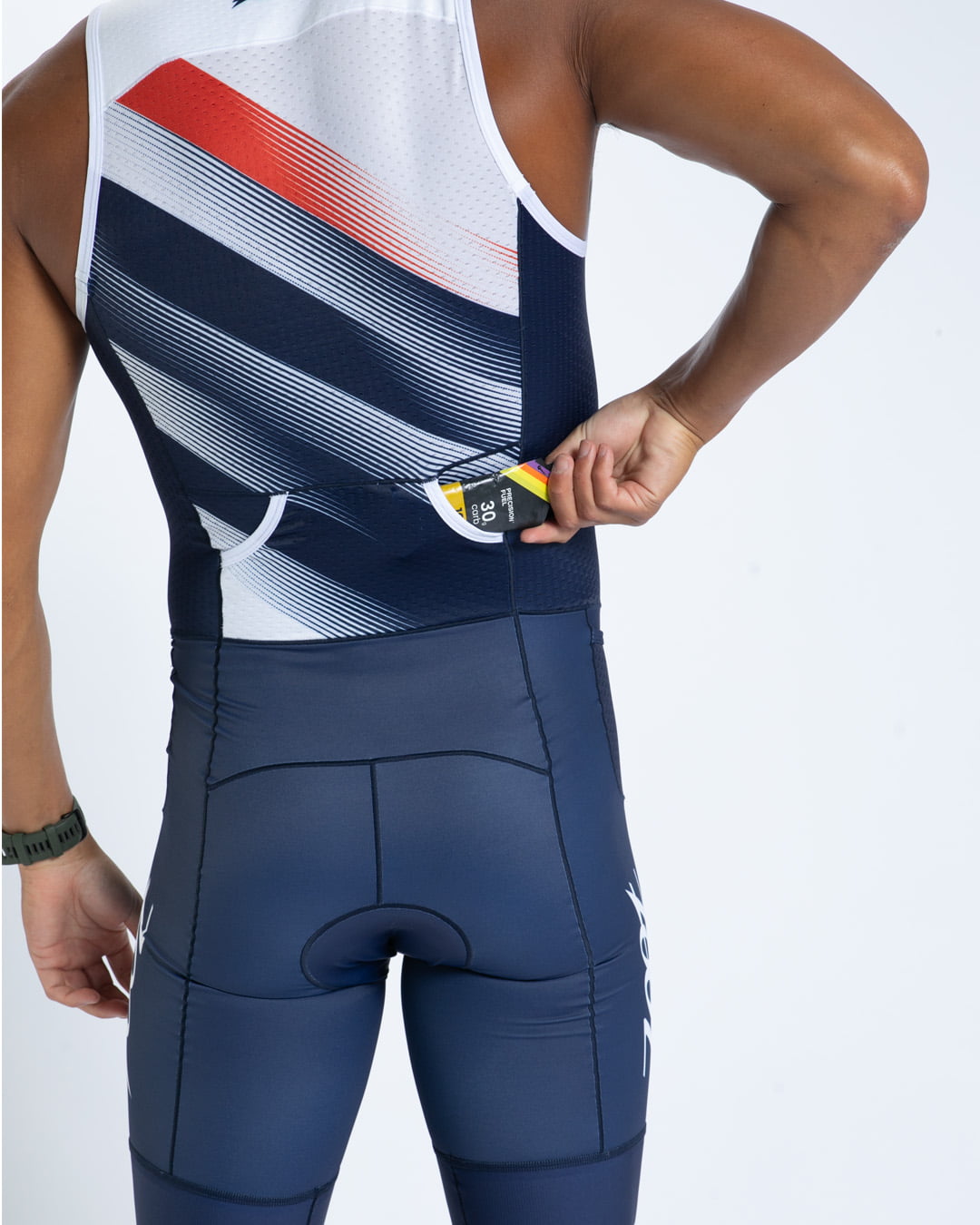 Zoot Sports TRI SLEEVELESS RACESUITS Men's Ltd Tri Slvs Fz Racesuit - Rouler