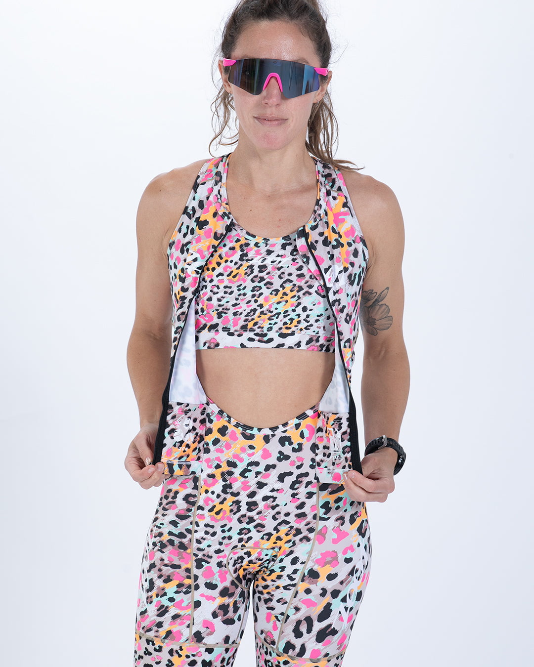 Zoot Sports TRI SLEEVELESS RACESUITS Women's Ltd Tri Slvs Fz Racesuit - Fierce