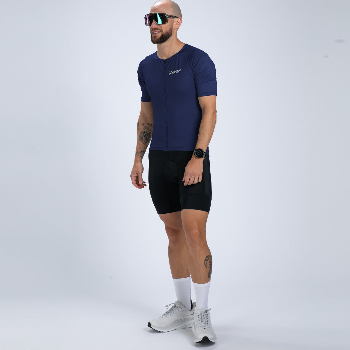 Zoot Sports TRI TOPS Men's Core Tri Aero Jersey - Navy