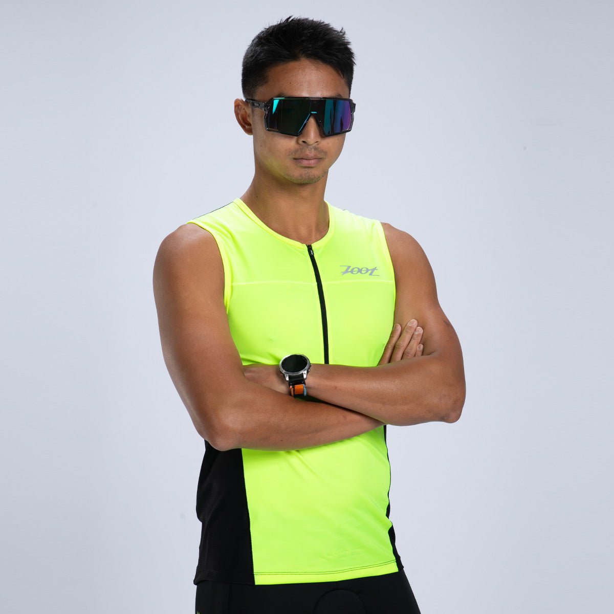 Zoot Sports TRI TOPS Men's Core Tri Tank - Hyper Yellow