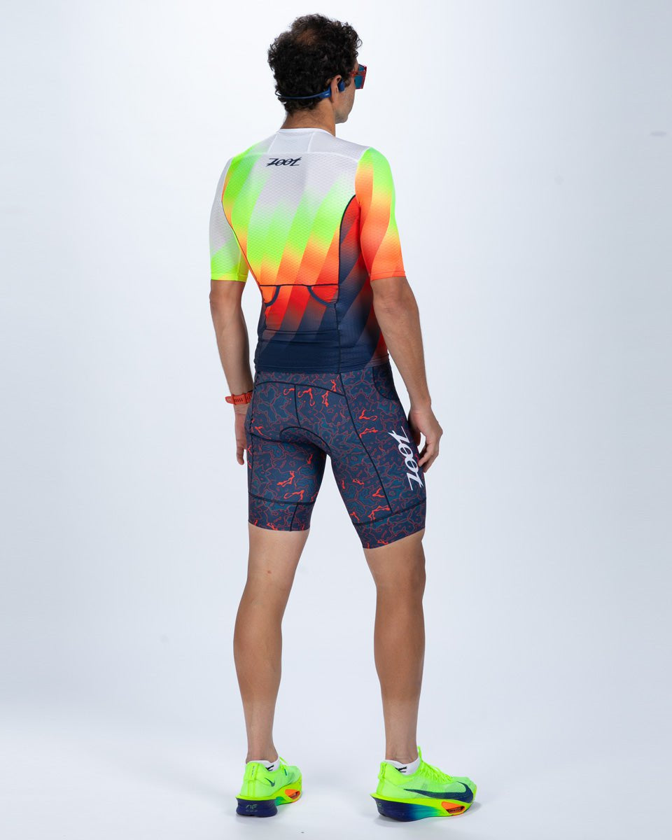 Zoot Sports TRI TOPS Men's Ltd Tri Aero Jersey - Costa Del Sol