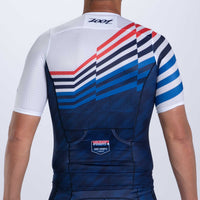 Zoot Sports TRI TOPS Men's Ltd Tri Aero Jersey - Cote d'Azur