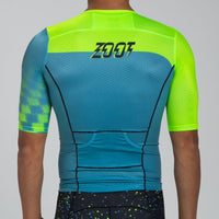 Zoot Sports TRI TOPS Men's Ltd Tri Aero Jersey - Electric