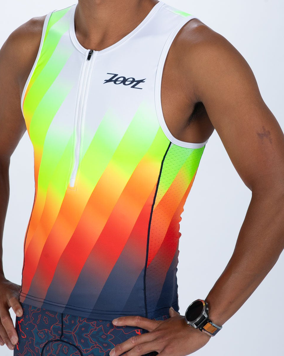 Zoot Sports TRI TOPS Men's Ltd Tri Tank - Costa Del Sol
