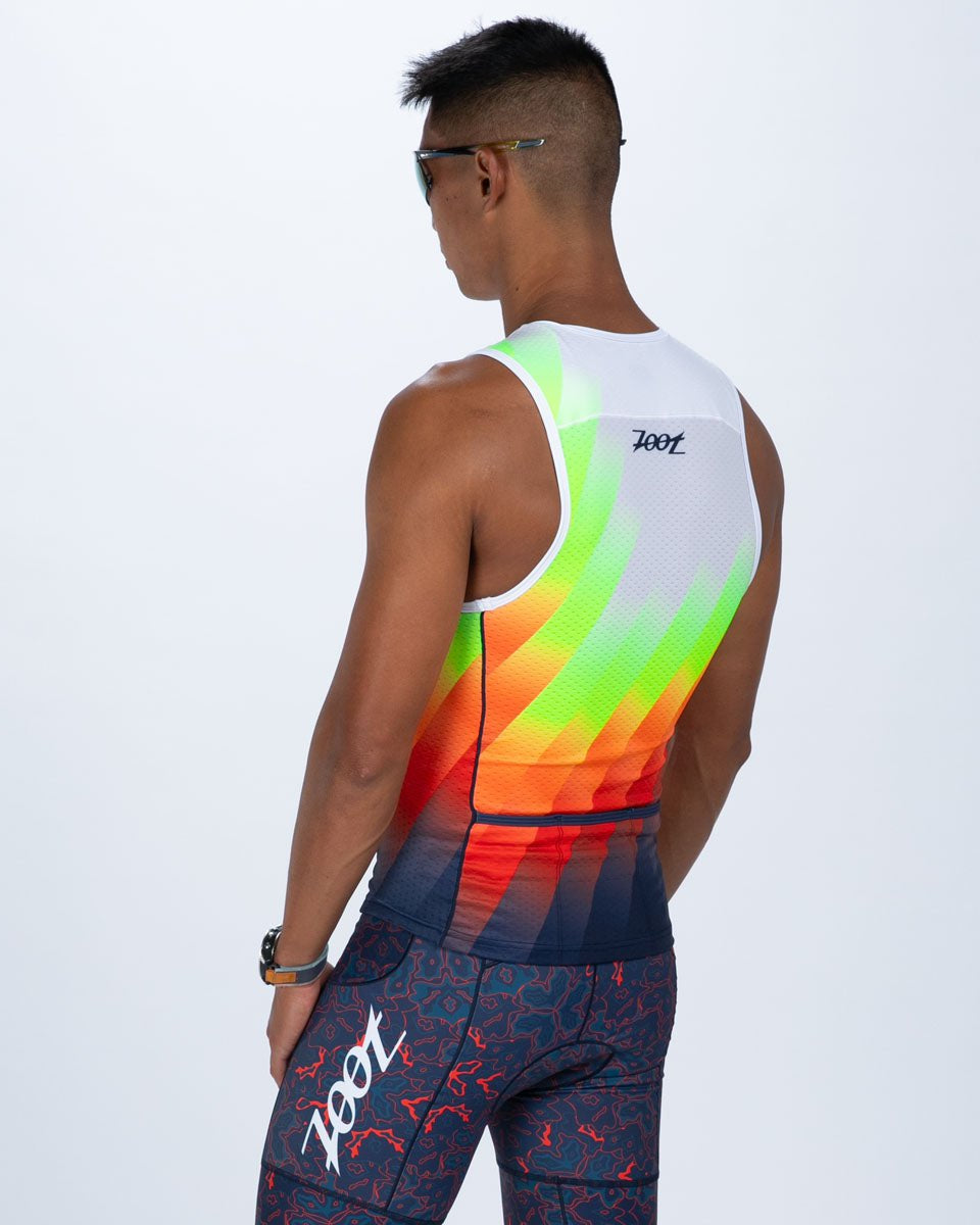 Zoot Sports TRI TOPS Men's Ltd Tri Tank - Costa Del Sol