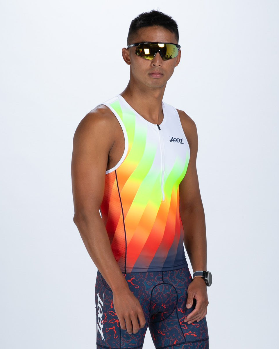 Zoot Sports TRI TOPS Men's Ltd Tri Tank - Costa Del Sol