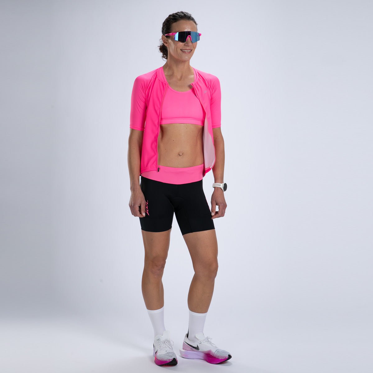 Zoot Sports TRI TOPS Women's Core Tri Jersey - Bright Pink