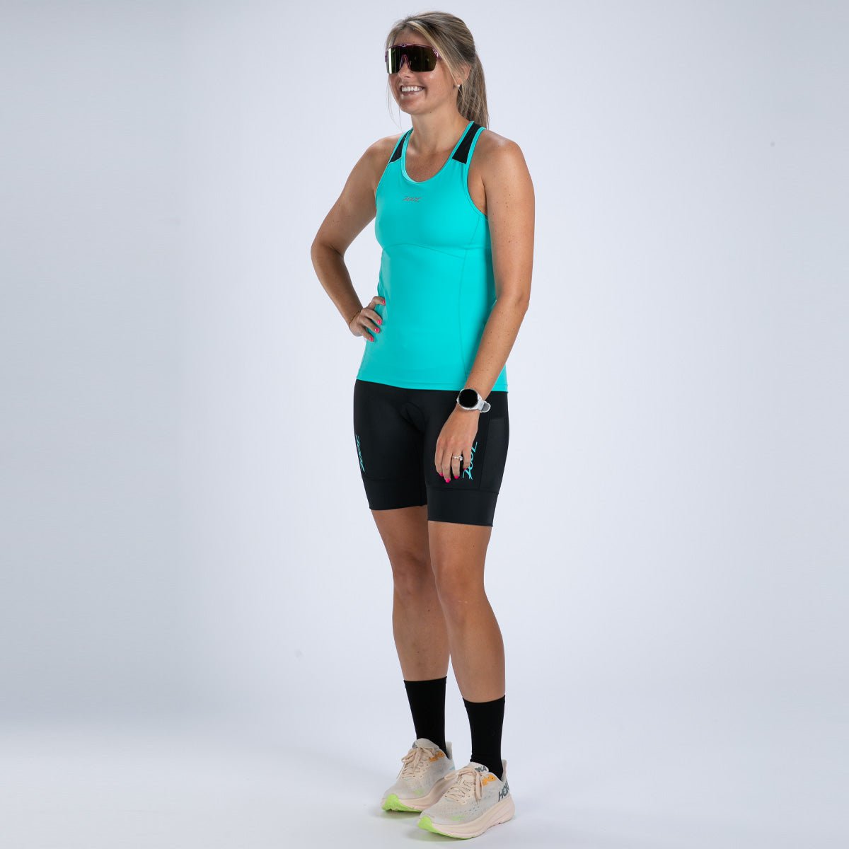 Zoot Sports TRI TOPS Women's Core Tri Racerback - Aqua Blue