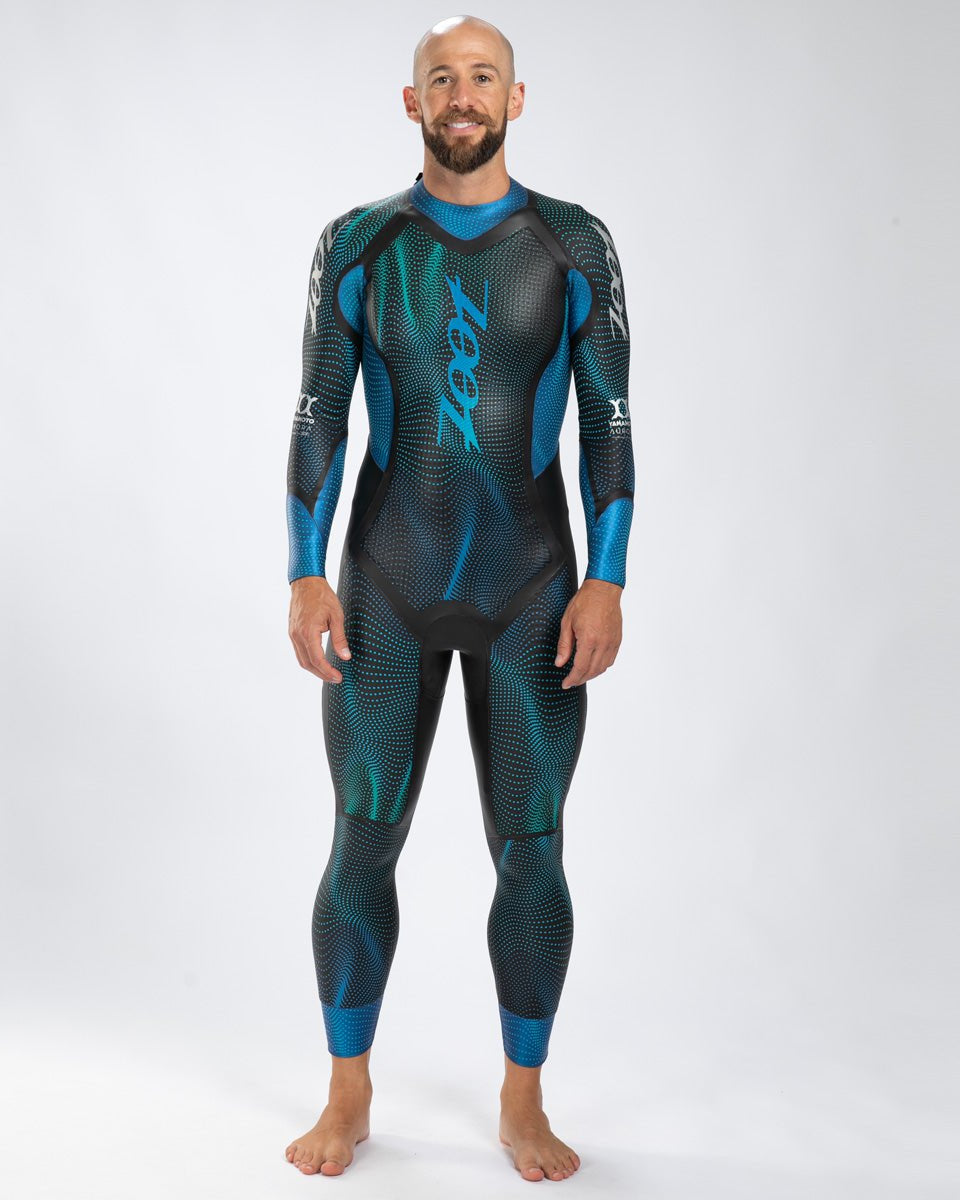 Zoot Sports WETSUITS Men's WikiWiki Aurora Flex - Emerald Ocean