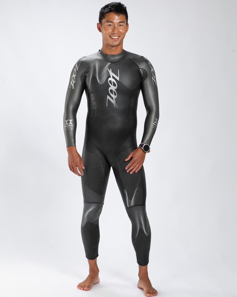 Zoot Sports WETSUITS Men's WikiWiki Aurora Float - Volcanic Sunrise