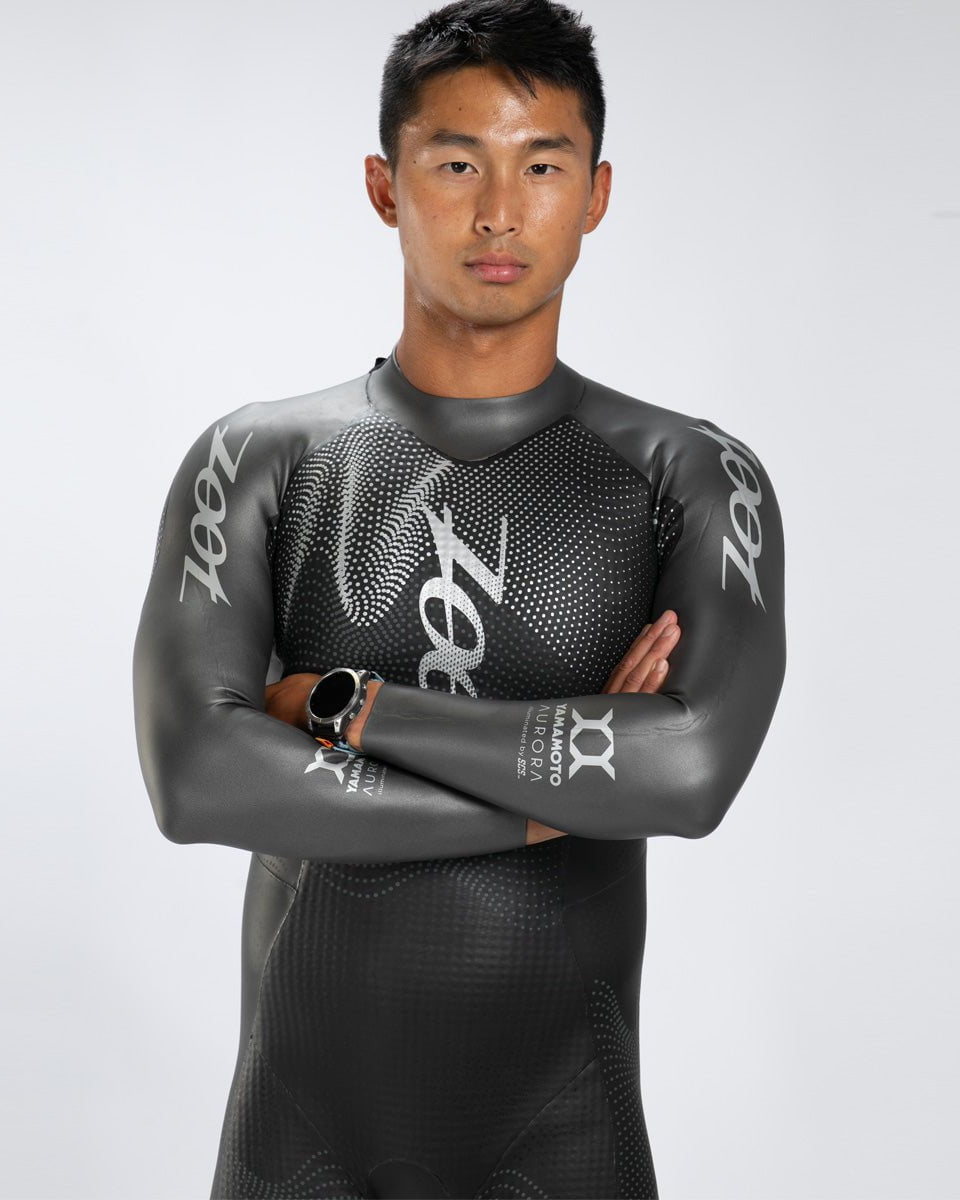 Zoot Sports WETSUITS Men's WikiWiki Aurora Float - Volcanic Sunrise
