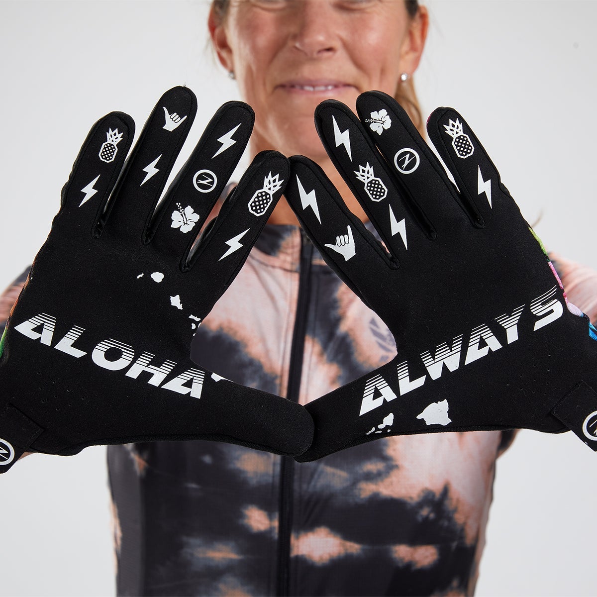 Zoot Sports GLOVES UNISEX RECON CYCLE GLOVE - TROPICAL