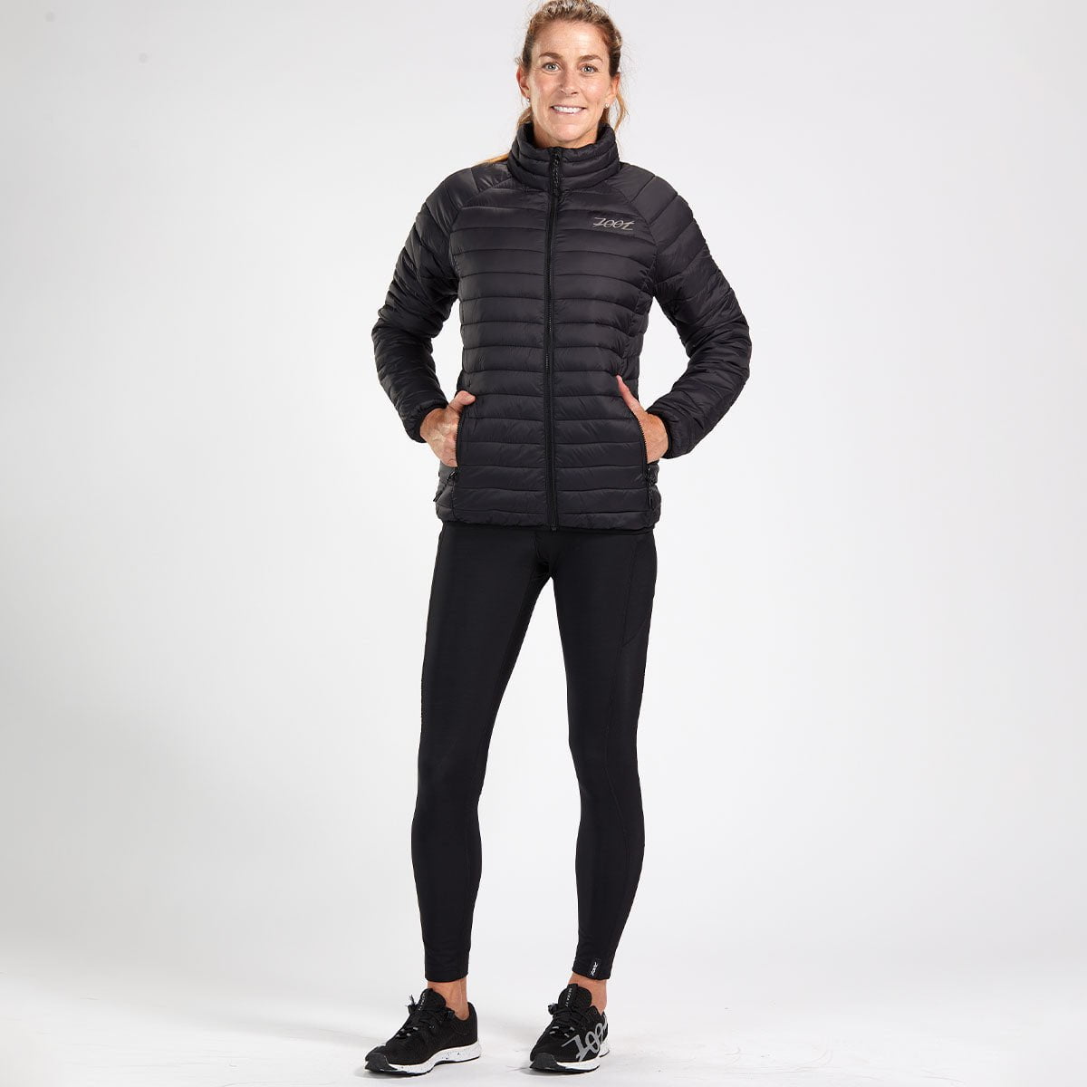 Zoot Sports PUFFER JACKET WOMENS ULTRA PUFF JACKET - BLACK