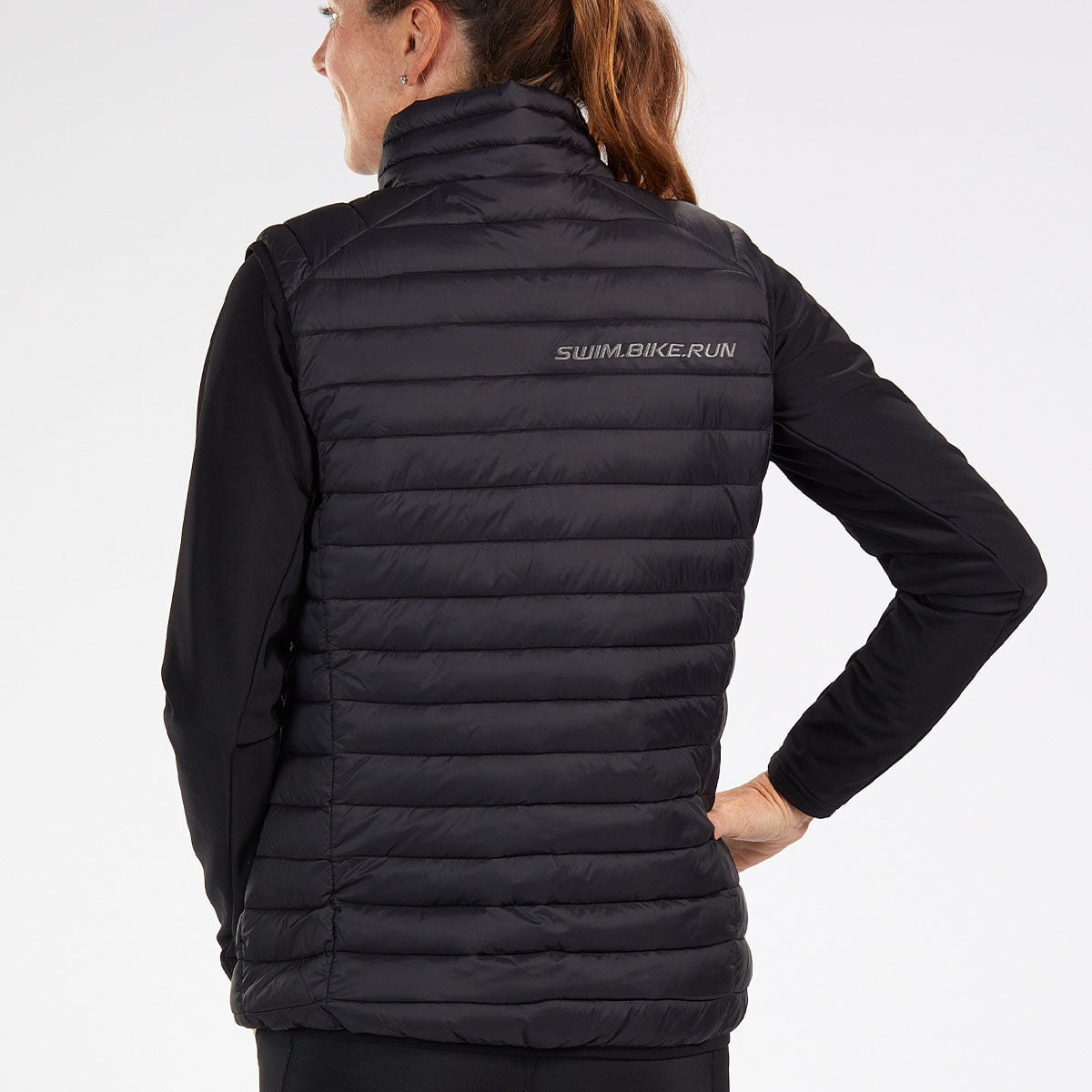 Zoot Sports PUFFER JACKET WOMENS ULTRA PUFF VEST - BLACK